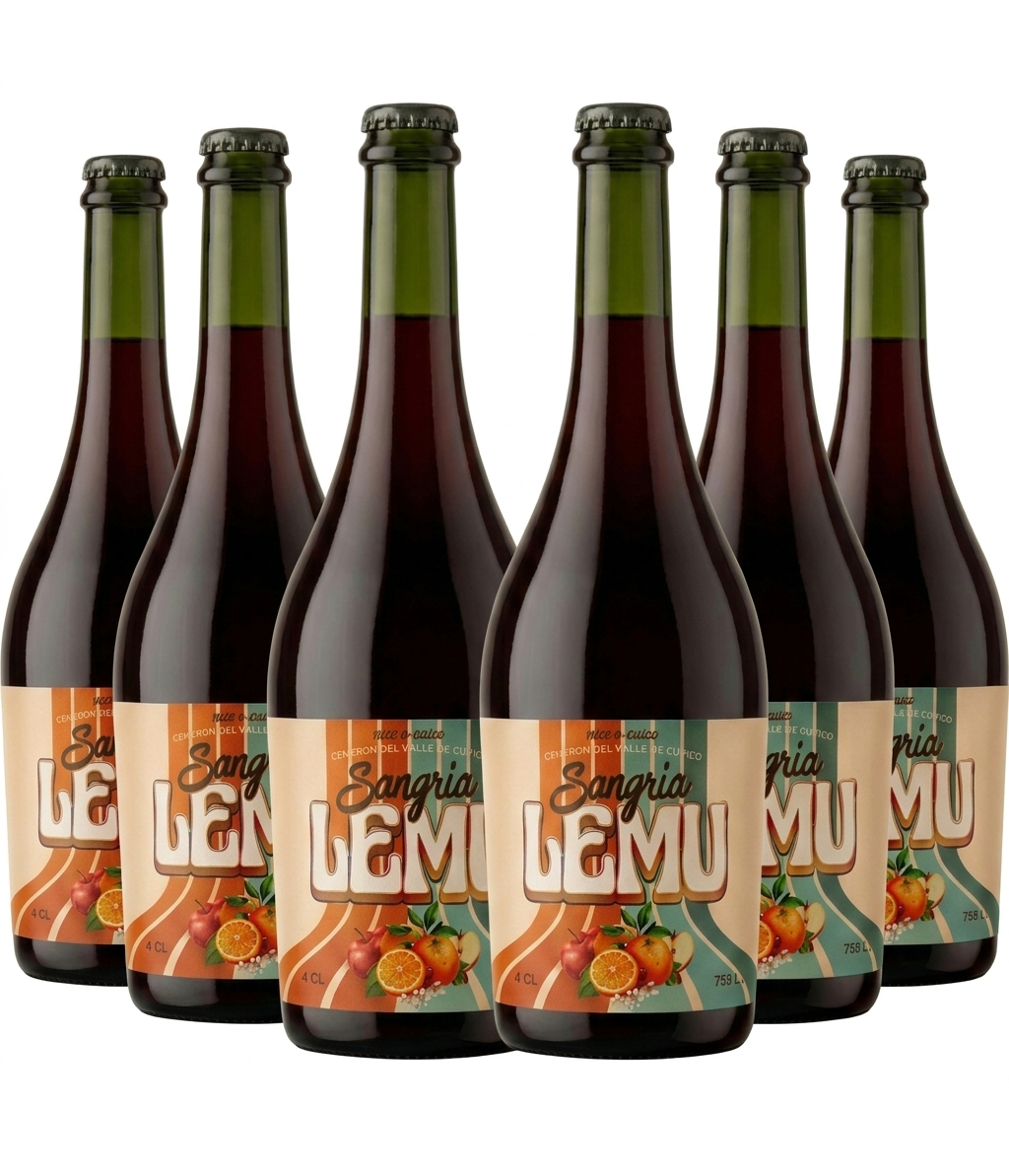 Sangría Artesanal Lemu - 6 Un